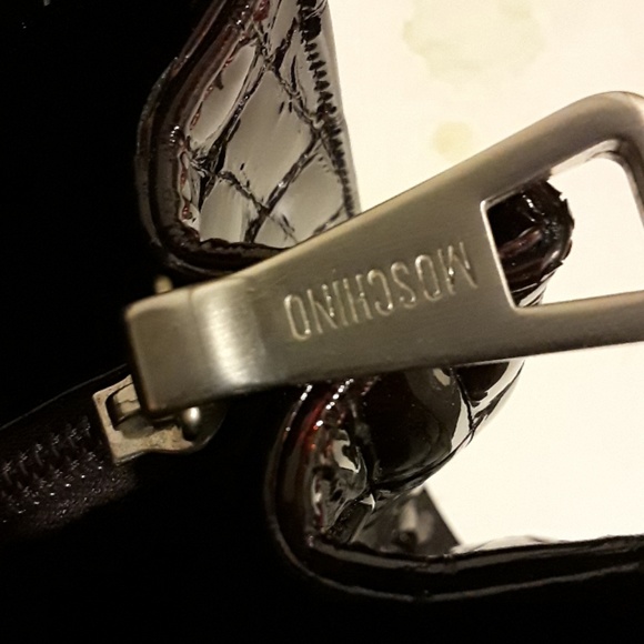 Moschino tote 13x8 1/2 - Picture 6 of 8